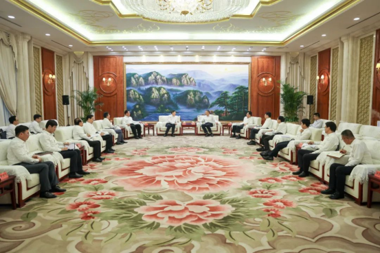 楊長(zhǎng)利拜會(huì)寧夏回族自治區(qū)黨...